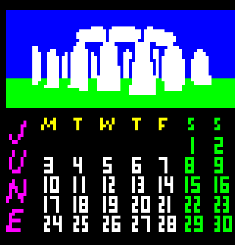Calendar June 2024