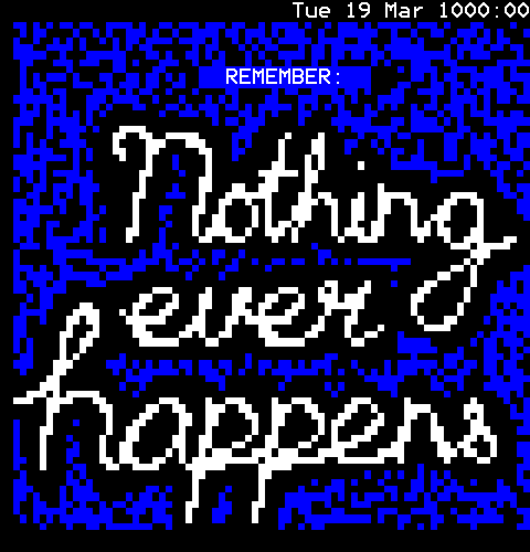 Nothing Ever Happens