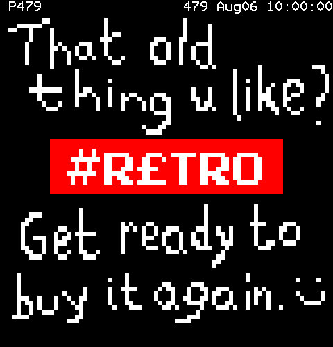 Nostalgia market